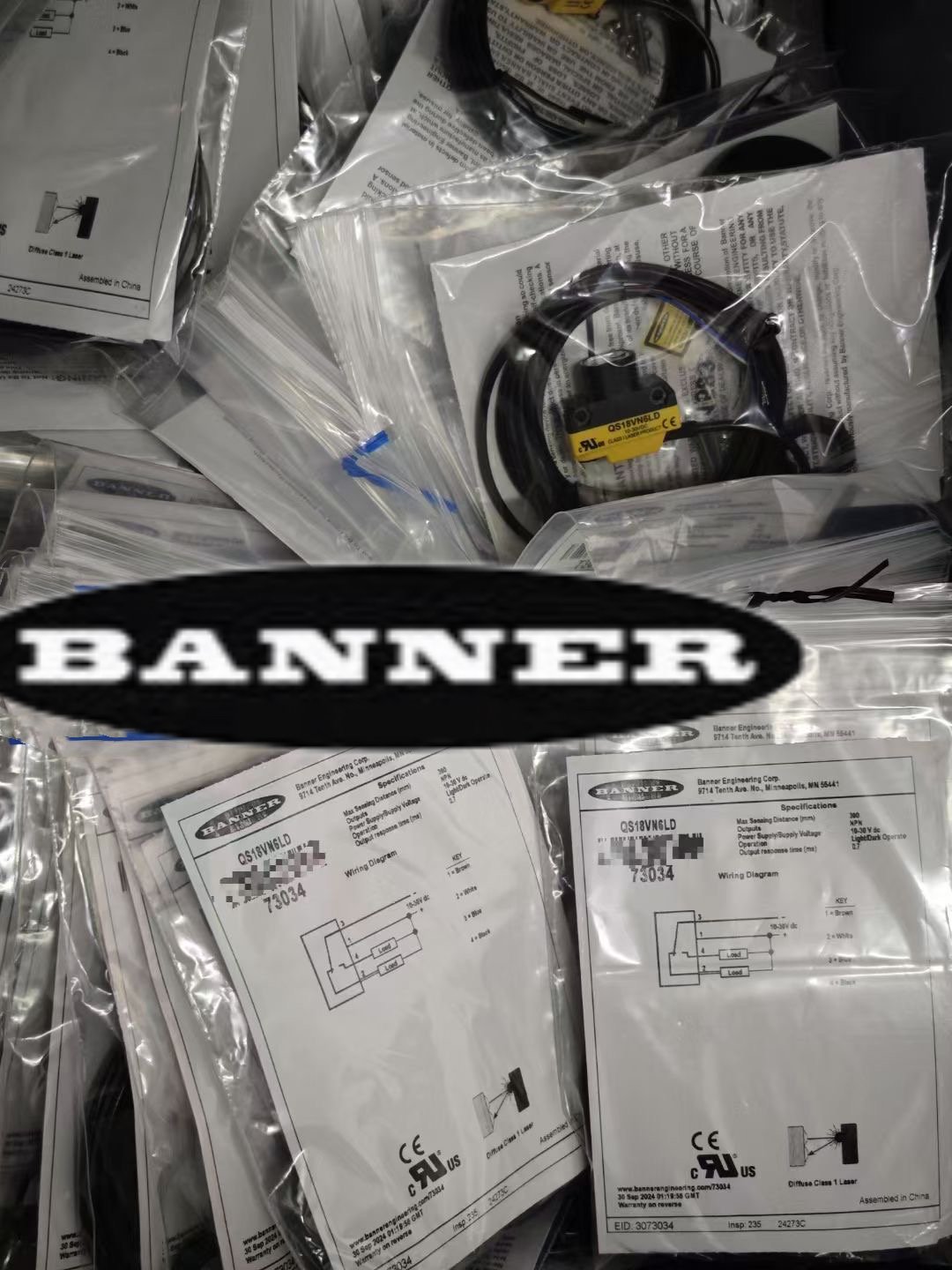 BANNER Photoelectric Sensor QS18VN6FF100 W/30(72093) - Image 7