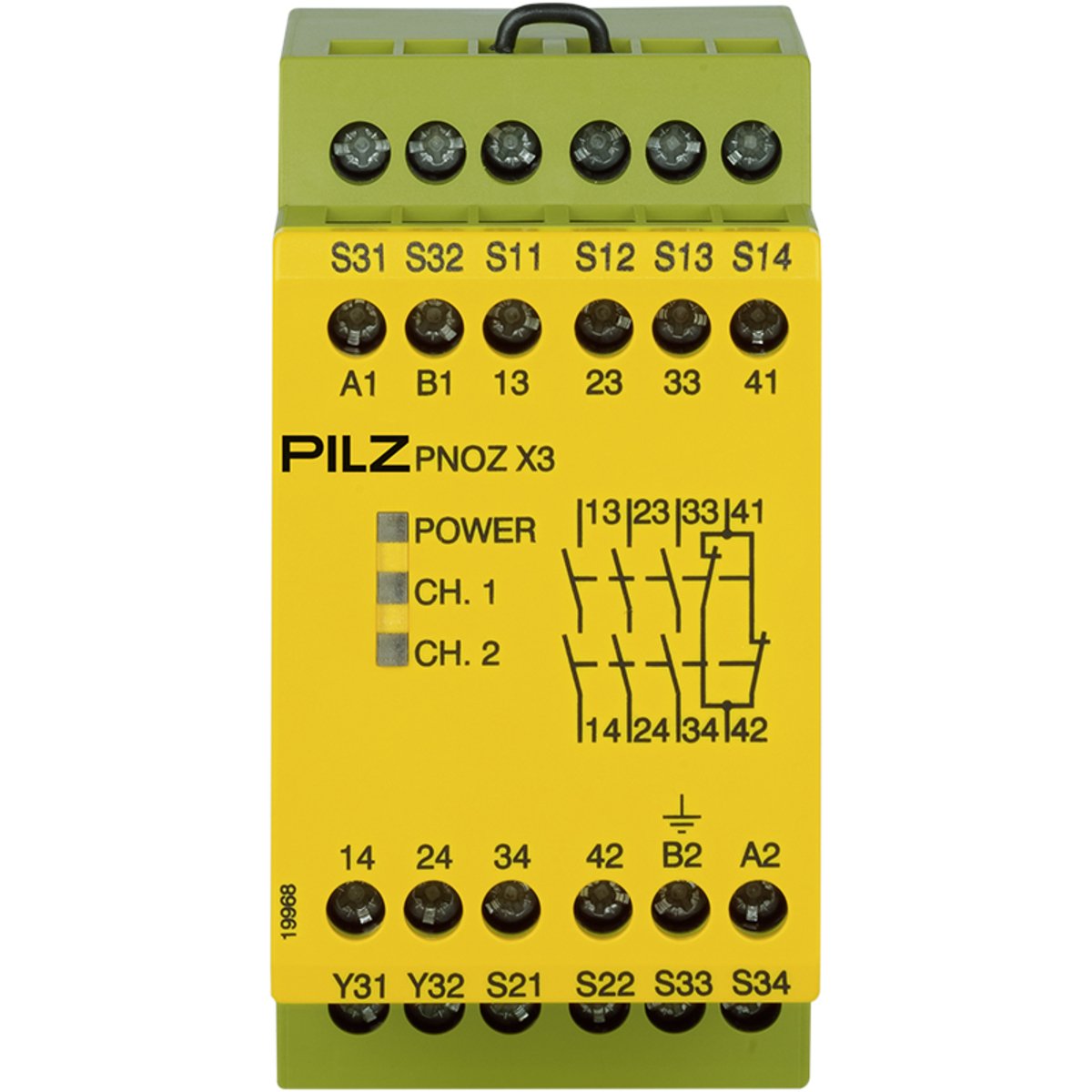 PILZ Safety relays /protection relays PNOZ s7 24VDC 4 n/o 1 n/c Product ID: 750107 - Image 3