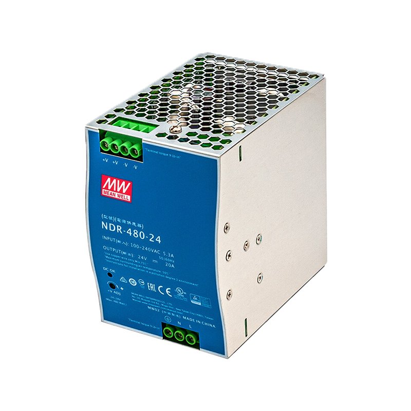 MEAN WELL /MW Power Supply NDR-480-24 NDR Track-type Switching Power Supply