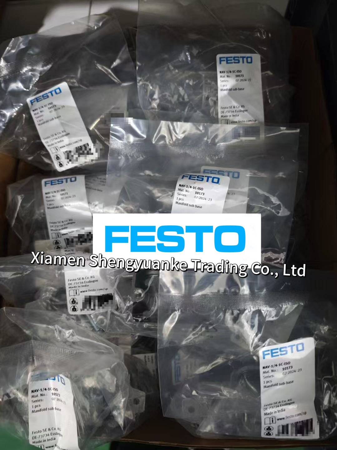 FESTO Push-in L-fitting QSL-G3/8-8 186121 - Image 7