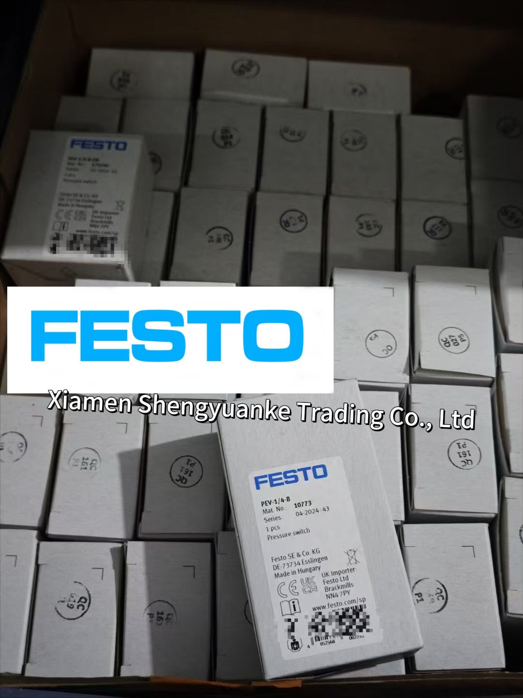 FESTO Push-in L-fitting QSL-G3/8-8 186121 - Image 3