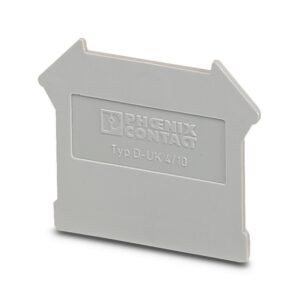 Phoenix contact D-UK 4/10 End cover 3003020
