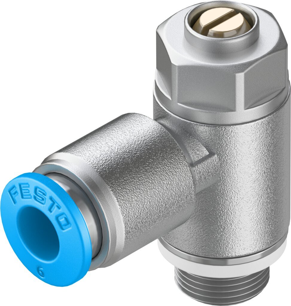 FESTO One-way flow control valve GRLA-1/8-QS-6-D 193144