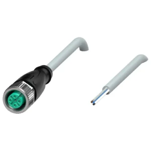 PEPPERL+FUCHS Female cordset V15-G-2M-PUR